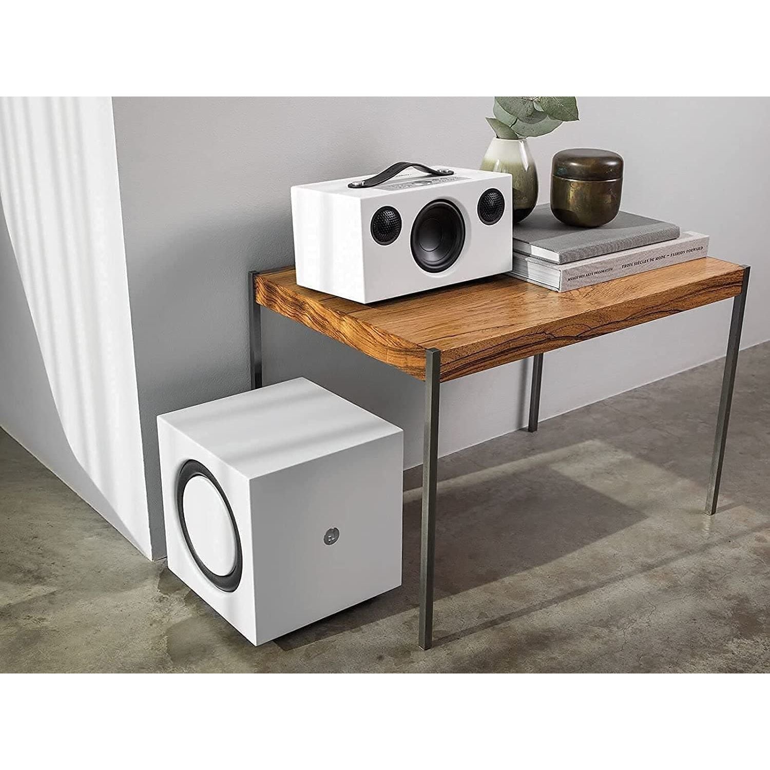 Audio Pro Addon C5A Multiroom Smart Speaker with Built In Amazon Alexa - White - Gadcet.com